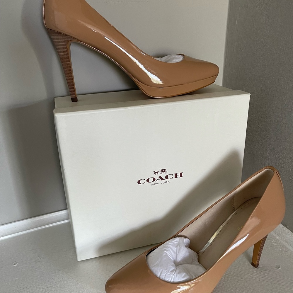 Coach Patent Heel